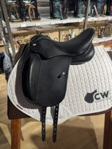 Demo Kentaur Calimero D dressuurzadel 15 inch Zwart