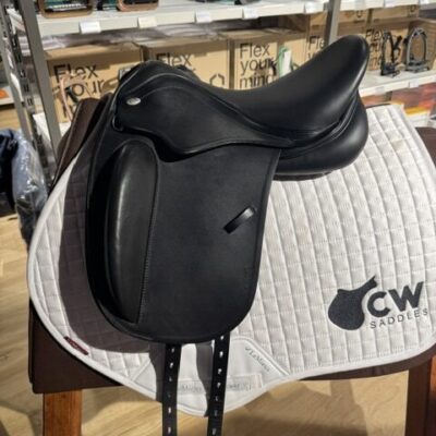 Demo Kentaur Calimero D dressuurzadel 15 inch Zwart