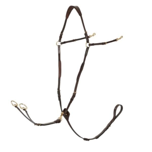 LeMieux Borsttuig D-Ring Afneembare Martingaal