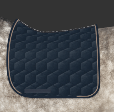 Mattes Dekje Dressuur Velvet Navy Pigeon Pony