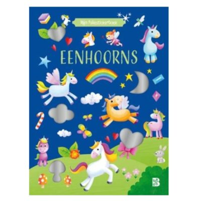 Eenhoorns (Foliestickerboek) – Met kleurplaten en spelletjes
