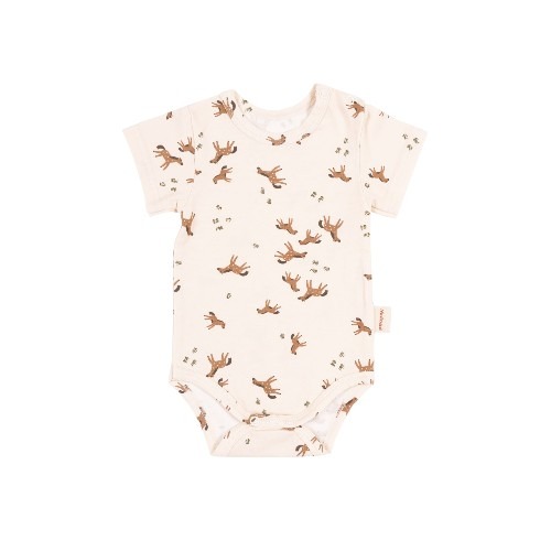 Malomi Romper Korte Mouw Paardjes 56-62