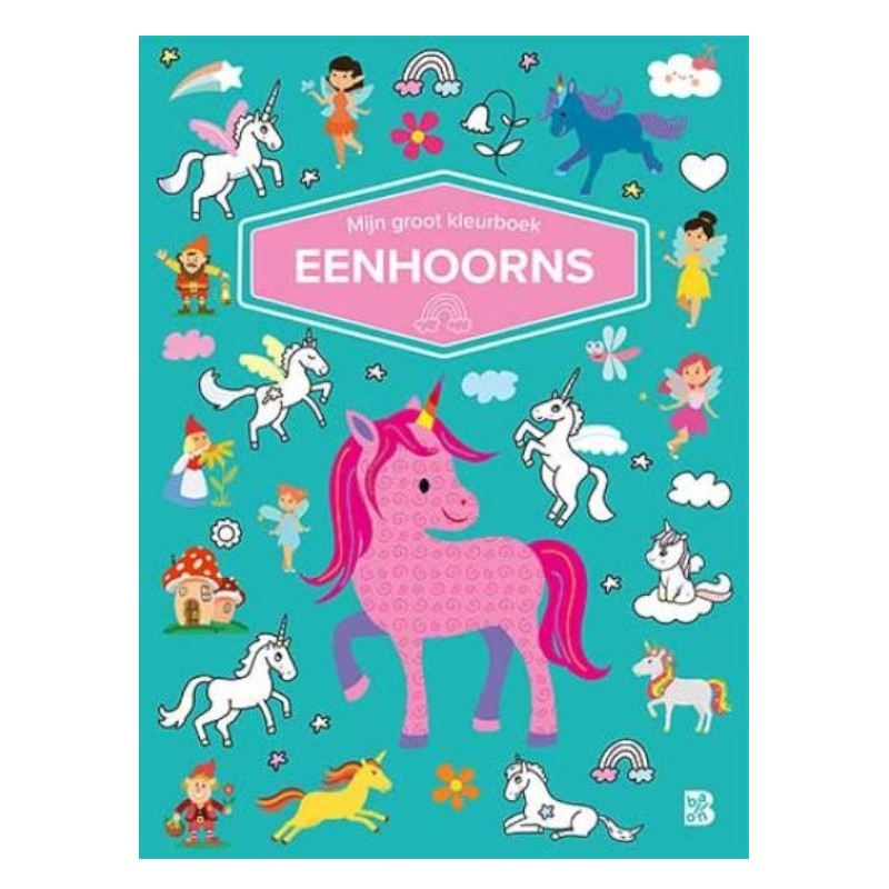 Mijn groot kleurboek – Eenhoorns