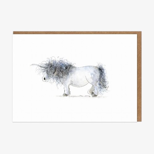 Wenskaart Pony Nut - Eenhoorn