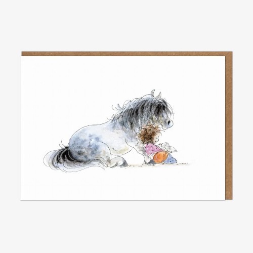 Wenskaart Pony Nut - Verhaaltjestijd