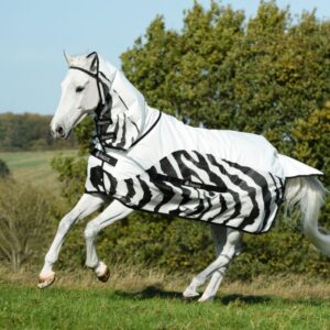 Bucas Buzz-off Zebra Rain & Neck