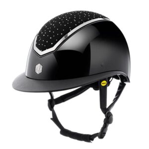 Charles Owen Cap Kylo Crystal Gloss MIPS Brede Klep
