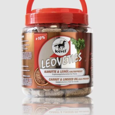 Leoveties paardensnoepjes Wortel & Lijnzaadolie