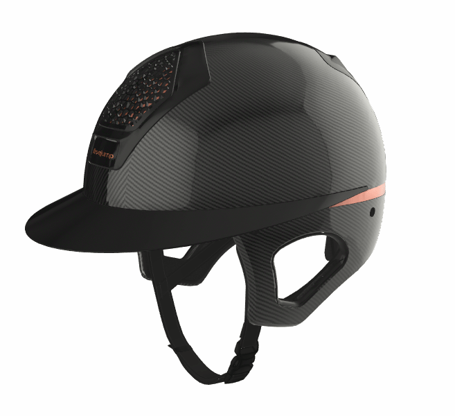 Freejump Cap Voronoi Carbon Black Matte Rosé Gold - CUSTOM