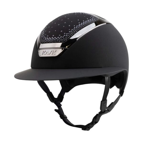Kask Star Lady Chrome Swarovski In-Out Black Graphite