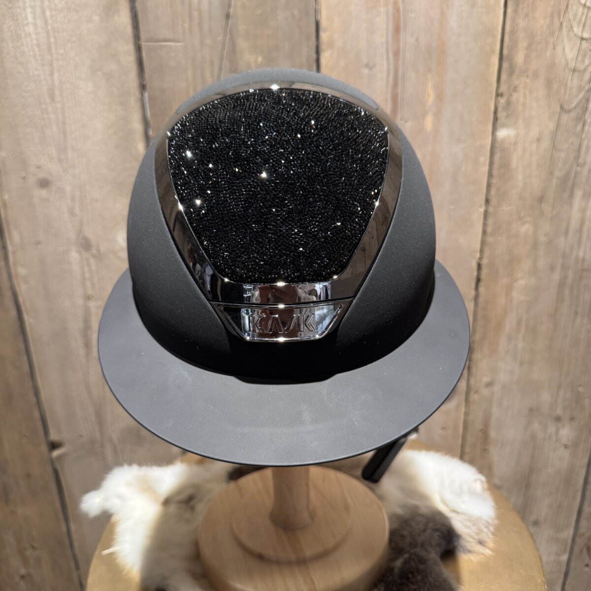 Kask Star Lady Chrome Swarovski Midnight CUSTOM
