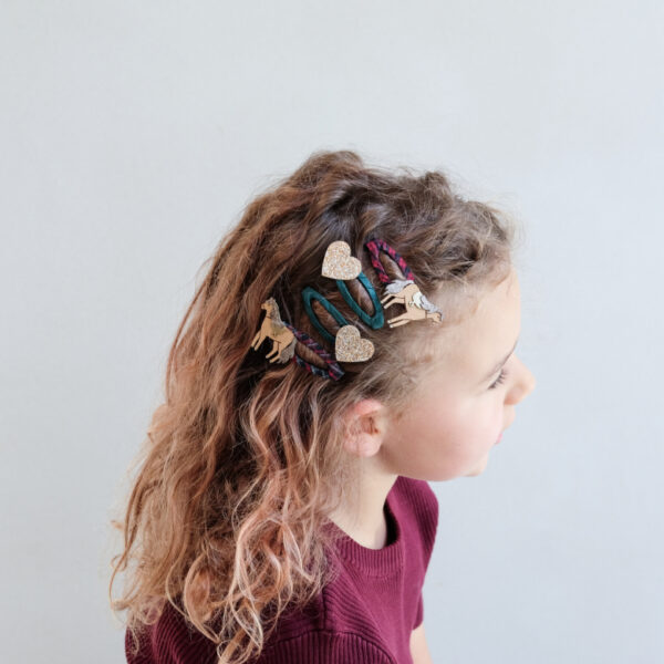 Mimi & Lula Horsey Clic Clacs Haarclipjes