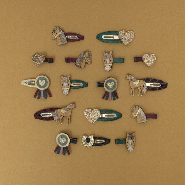 Mimi & Lula MINI Haarclipjes Pony Vriendjes