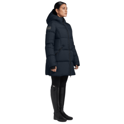 Cavalleria Toscana Winterjas Hooded Down Padded Long Nylon
