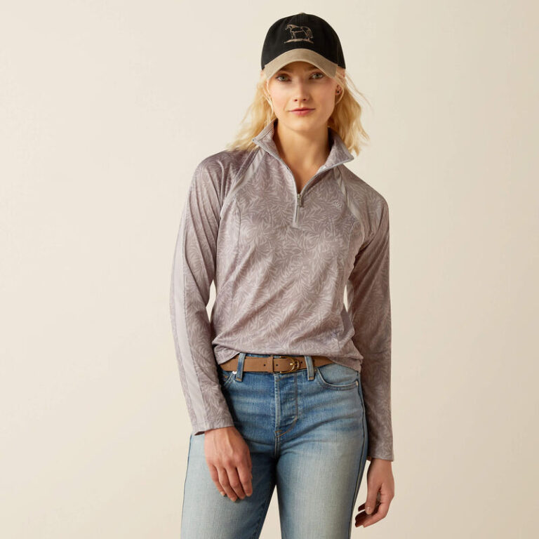 Ariat Dames Sunstopper 3.0 1/4 Zip Baselayer