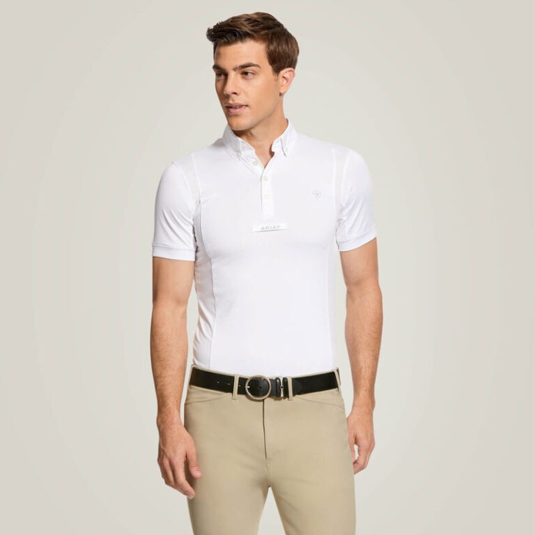 Ariat Wedstrijdshirt TEK Wit Heren