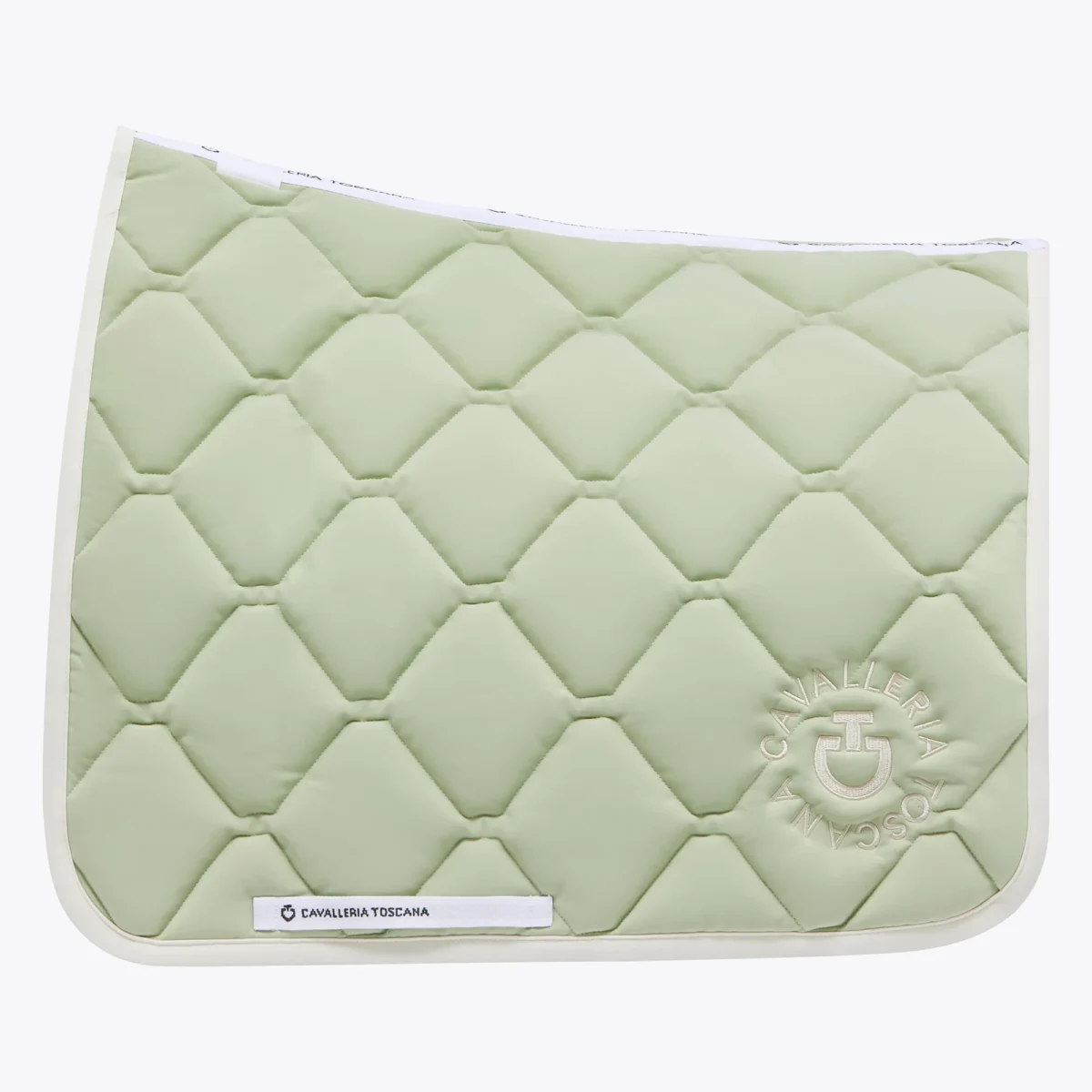 Cavalleria Toscana Dekje Orbit Quilted PISTACHIO / Off-White