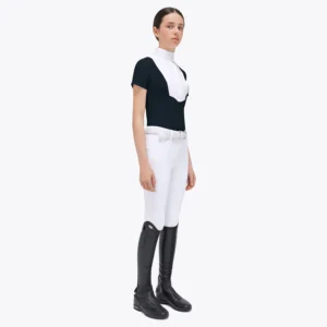 Cavalleria Toscana Wedstrijdshirt BIB korte mouw Meisjes
