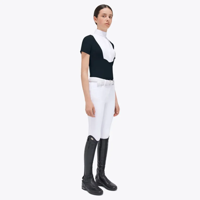 Cavalleria Toscana Wedstrijdshirt BIB korte mouw Meisjes