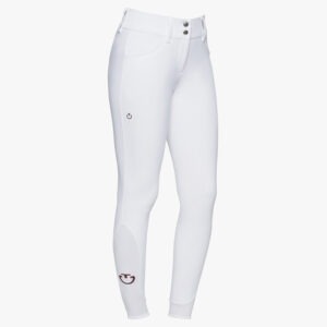 Cavalleria Toscana Rijbroek American Knie Grip Wit 0001 Dames