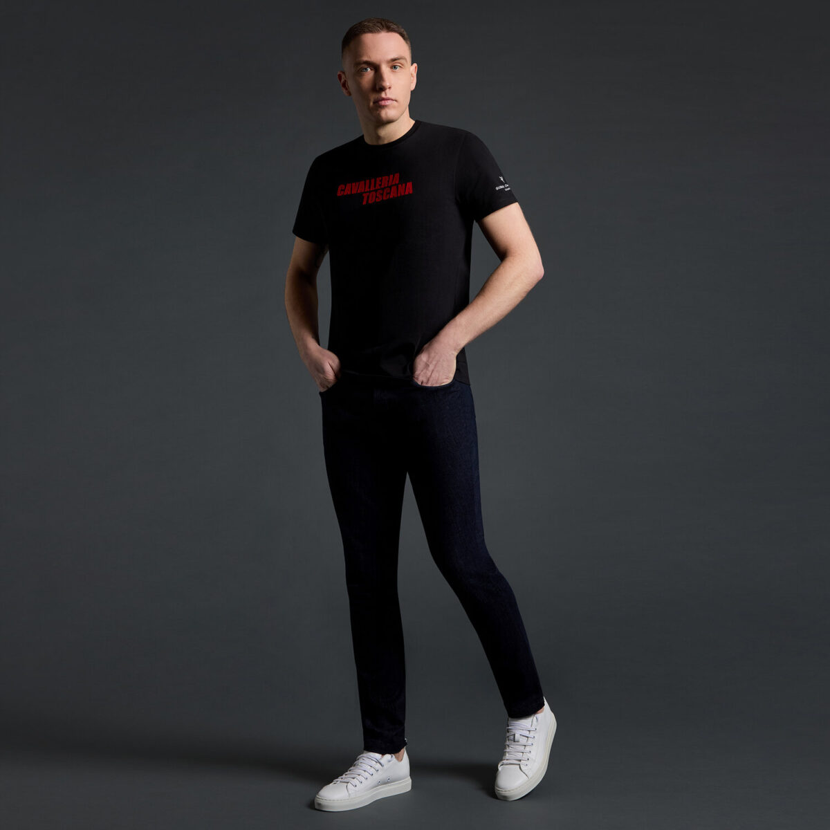 Cavalleria Toscana x Rome Gladiators T-shirt Heren