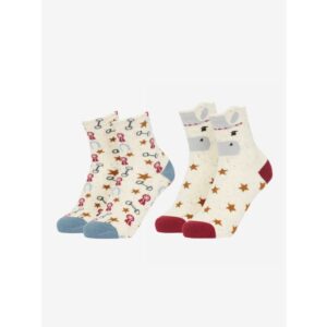 LeMieux Mini Char Sokken 2 Pack Show Pony