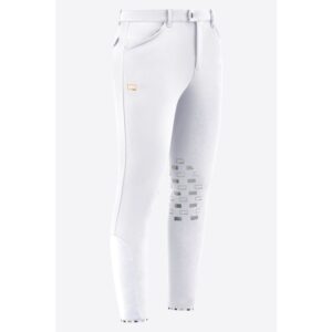 RG Italy Rijbroek Knie Grip Heren Wit