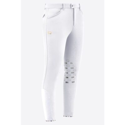 RG Italy Rijbroek Knie Grip Heren Wit