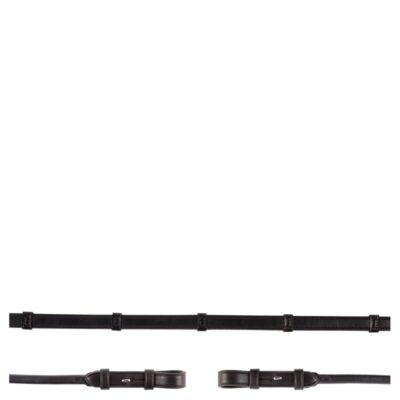BR lederen antislip teugels rond genaaid