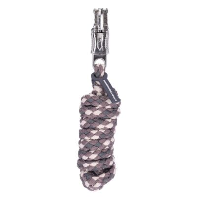 Schockemöhle Halstertouw stone/pale pink/chalk