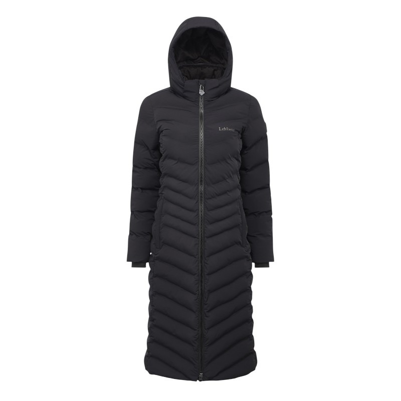 LeMieux Jas Hayley Longline Puffer Coat Black