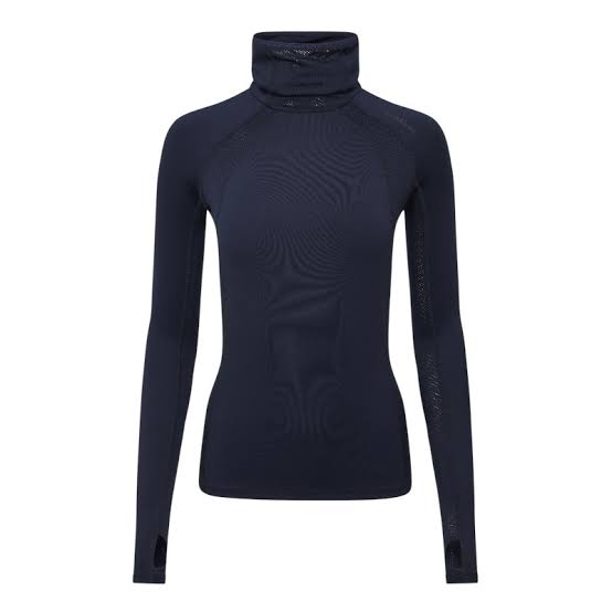 LeMieux Shirt Sara Snood Base Layer Navy AW25