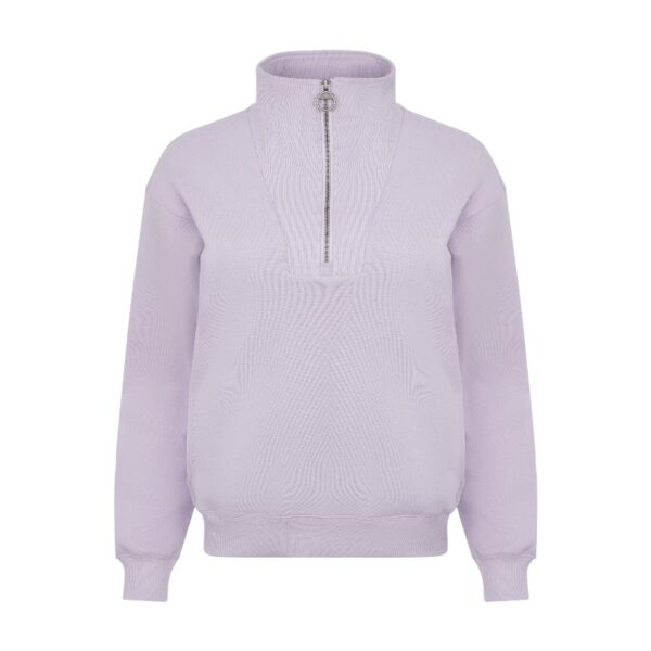 LeMieux Trui Keira Quarter Zip Sweat Lilac