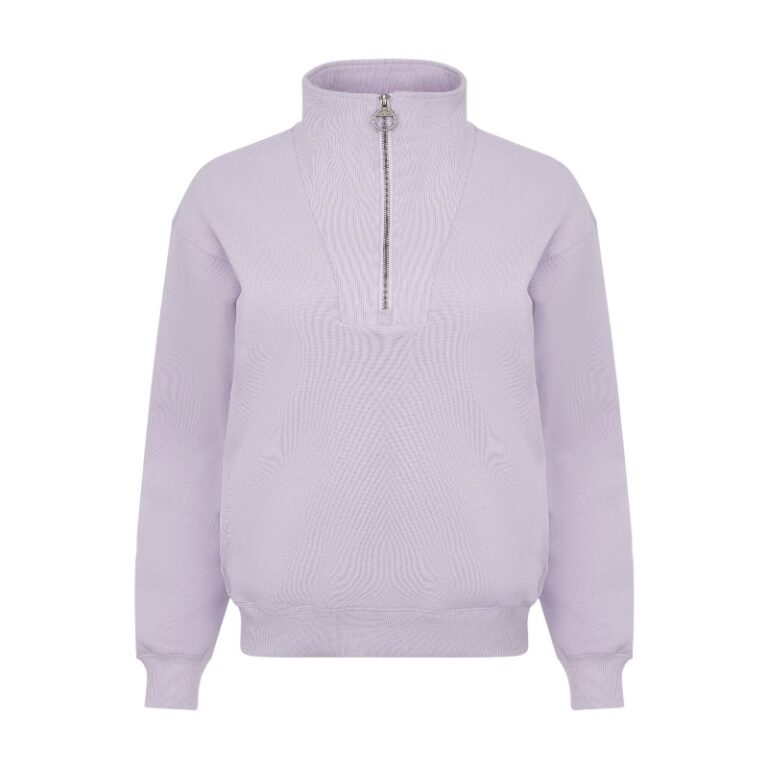 LeMieux Trui Keira Quarter Zip Sweat Lilac