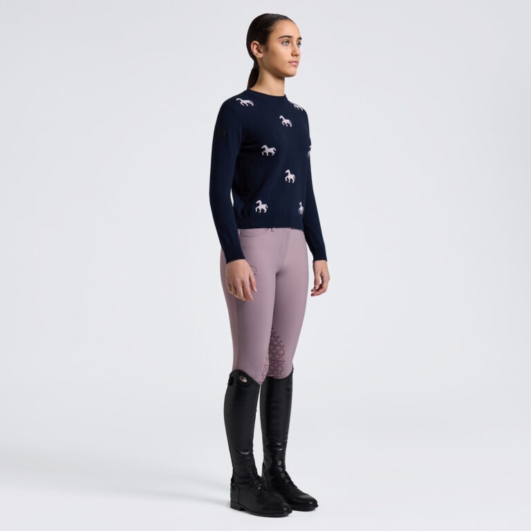 Cavalleria Toscana Cashmere Blend Sweater Meisjes