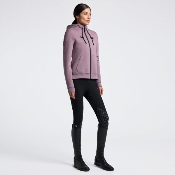 Cavalleria Toscana Cotton Zip Hoodie Dames