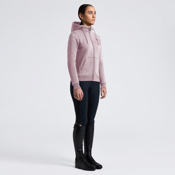 Cavalleria Toscana Cotton Zip Hoodie Meisjes