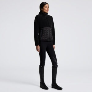 Cavalleria Toscana Fleece & Nylon Zip Jacket