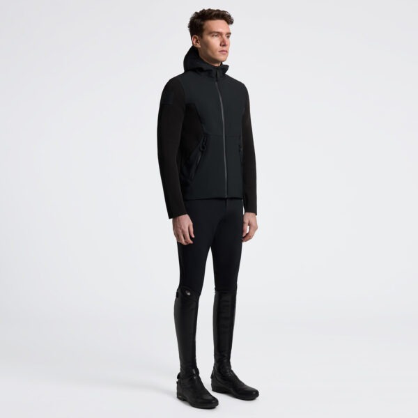 Cavalleria Toscana Technical Knit Softshell Jack Heren