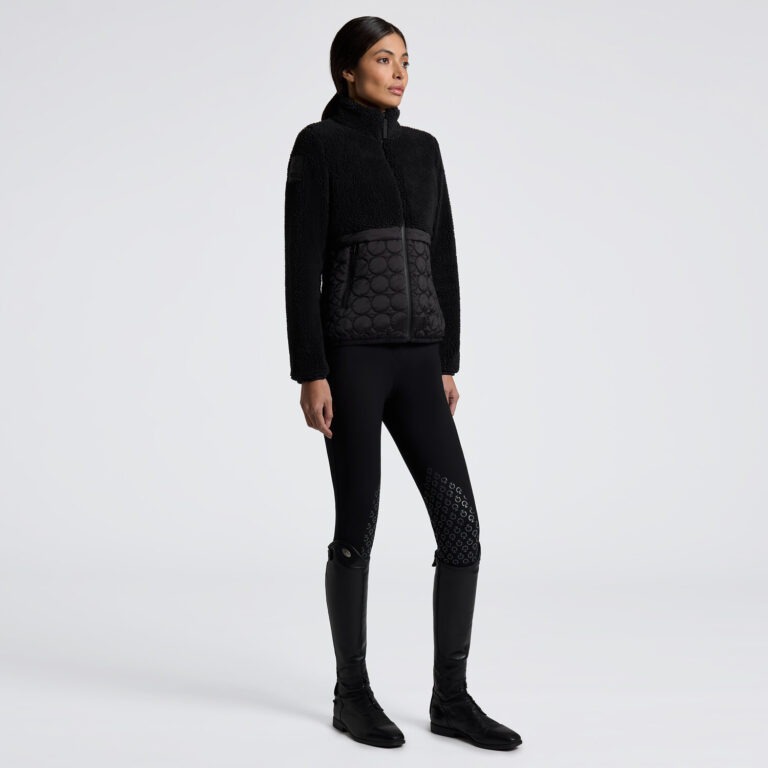 Cavalleria Toscana Teddy Fleece en Nylon Zip