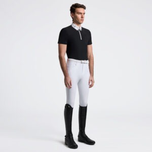 Cavalleria Toscana Wedstrijdshirt korte mouw Pocket Heren