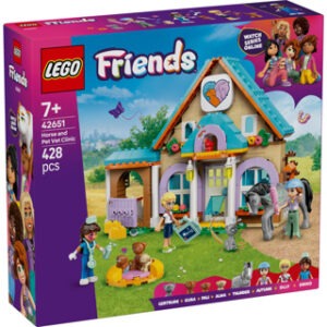 LEGO 42651 Friends Dierenkliniek voor paarden en huisdieren