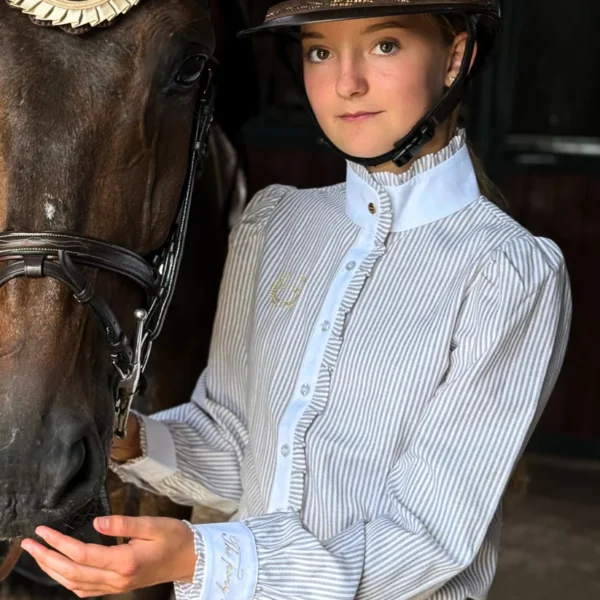 Joline Blouse Maxime Chocolate Brown