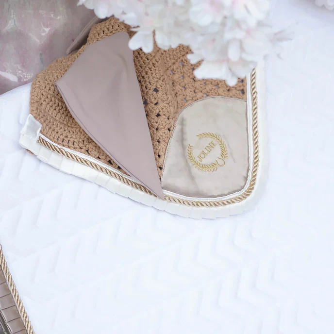 Joline Oornetje Beige - Afbeelding 2