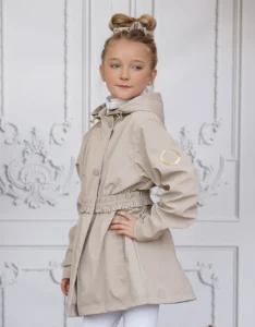 Joline Regenjas Charlotte Beige Kind