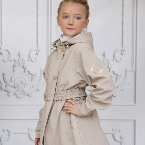 Joline Regenjas Charlotte Beige Kind