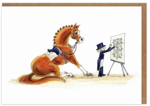 Wenskaart Pony Nut - Schoolmaster