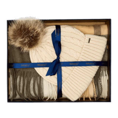 Dubarry Foley Set Muts en Sjaal Dusky Green