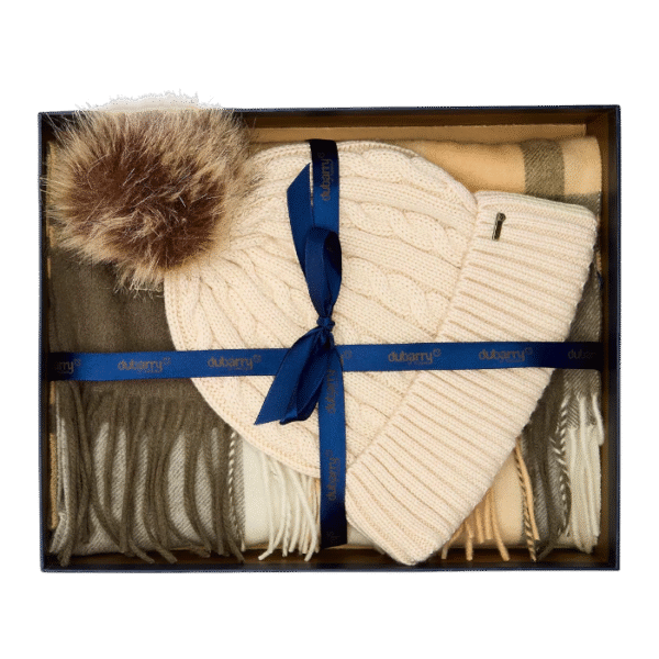 Dubarry Foley Set Muts en Sjaal Dusky Green