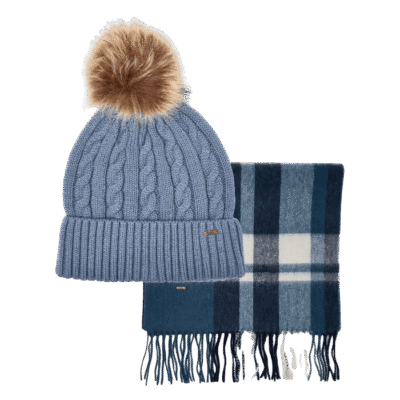 Dubarry Foley Set Muts en Sjaal Indigo